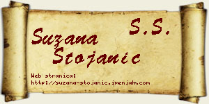 Suzana Stojanić vizit kartica